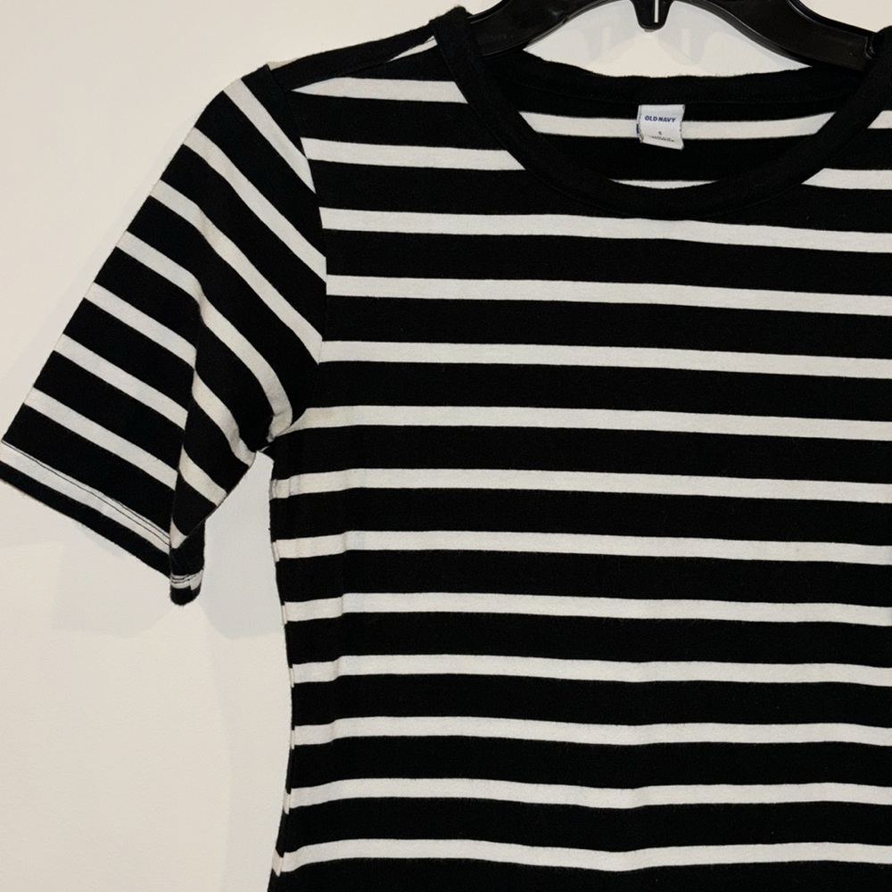 OLD NAVY Striped Comfort Soft T-shirt Dress Size S - Picture 6 of 8